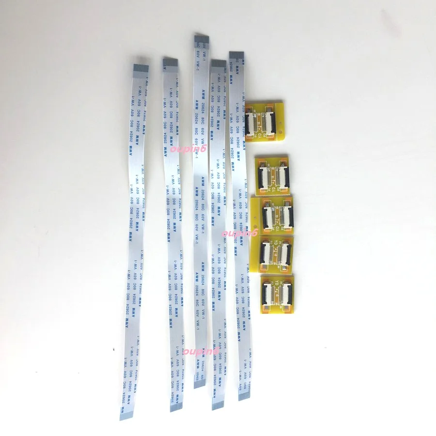 5 x плоский кабель FPC FFC + 16 pin на ZIF 0 мм 200 разъем адаптера продлить 2019|Аксессуары для