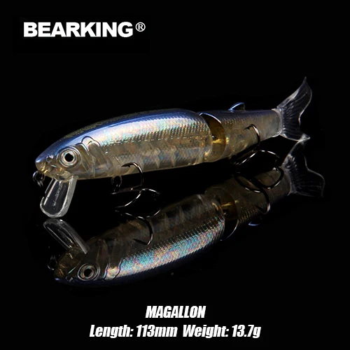 Magallon-F BEARKING Magallon Family 113 мм 16 г, 113 мм 13,7 г, 88 мм 7,2 г профессиональные рыболовные приманки гольян Кривошип горячая модель приманки - Цвет: Magallon-F