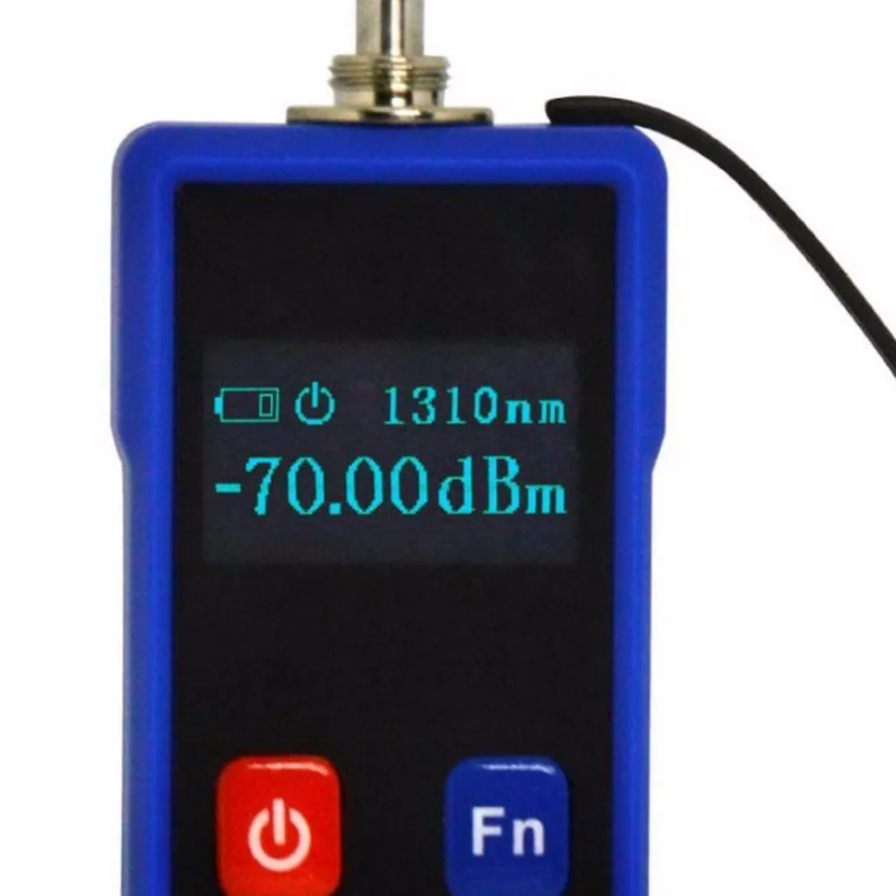 Мини оптический измеритель мощности 70 ~ + 6 дБм плюс 30 мВт Визуальный дефектоскоп