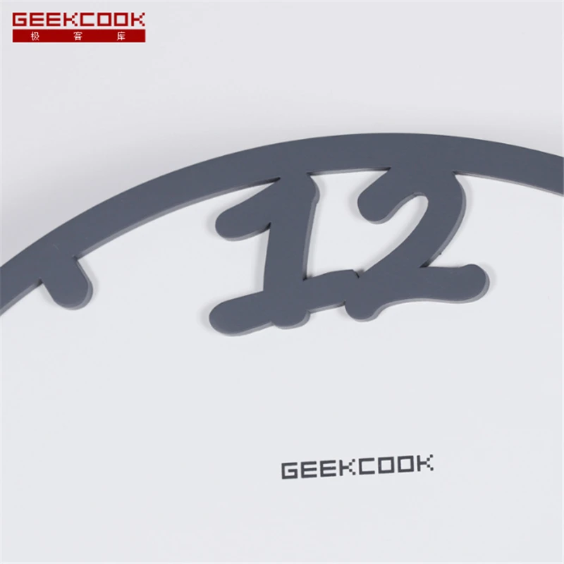 Geekcook креативные часы пастельного цвета с чернилами настенные электронные