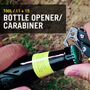 Мультитул LEATHERMAN-SIGNAL Camping с пожарным стартером, молотком и аварийным свистком-8 цветов