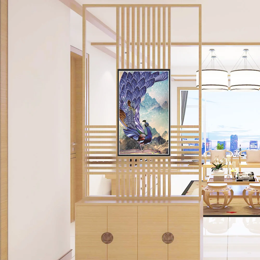 алмазная вышивка павлины 5d алмаз крестом павлин горный хрусталь работа живопись