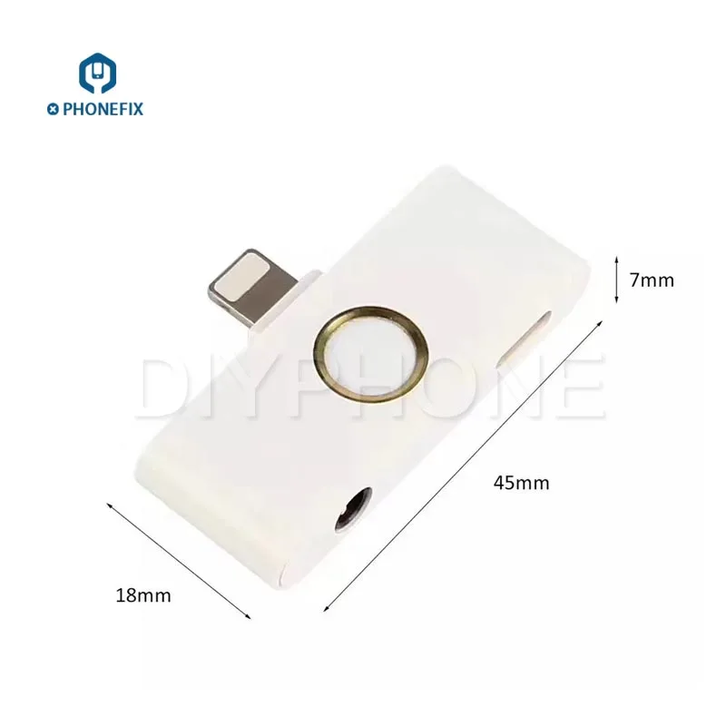 Внешняя кнопка домой PHONEFIX аудиоразъем преобразователь для наушников