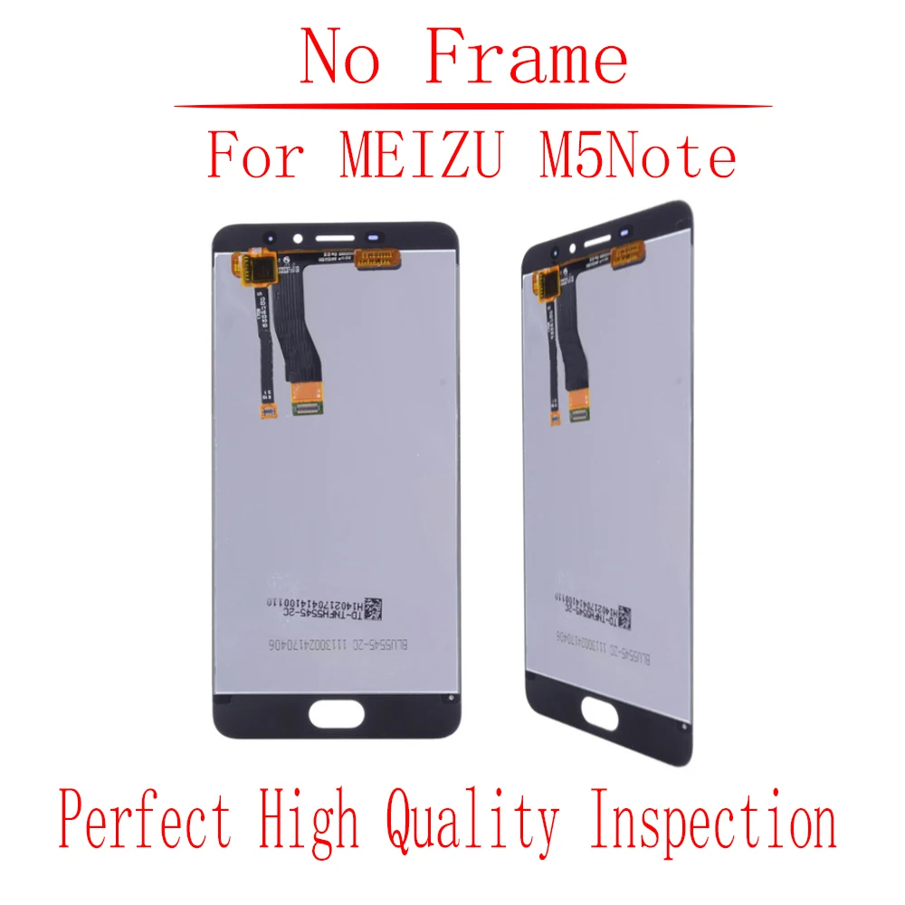 Оригинальный 5 ''baihuxing для MEIZU M5 Примечание ЖК дисплей Дисплей Сенсорный экран с