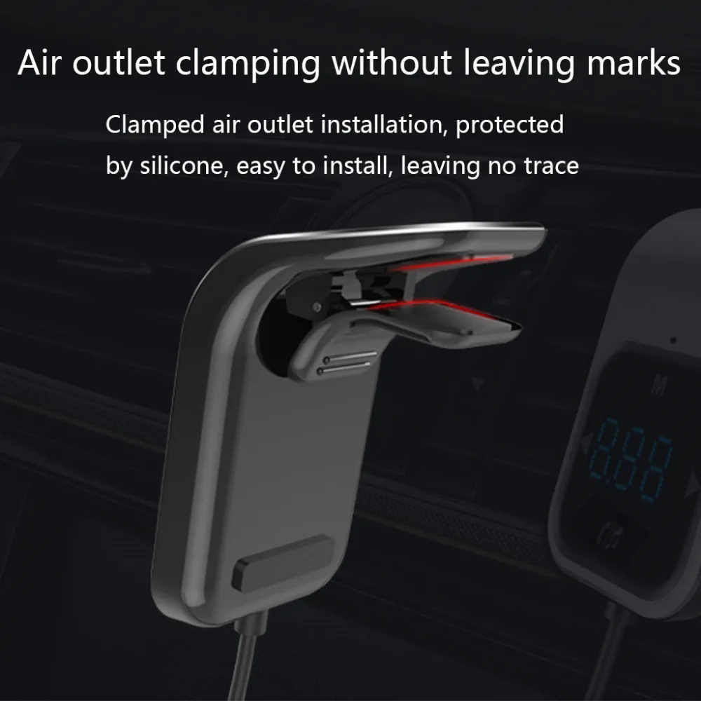 FM Transmitter Bluetooth Car Wirless Radio Adapter MP3 Player Modulator with Hands-free Speaking Dual USB Fast Charger #L | Автомобили и