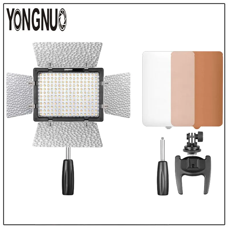 YONGNUO YN160 III 5500K CRI95 Photographic lighting lamp 160 LED Video Light for Canon Nikon Sony DSLR &amp cameras Camcorder |