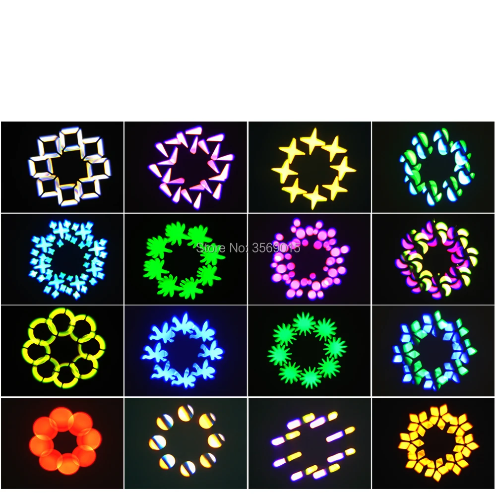 

150W LED Spot gobo Moving Head Light 8-Facet Prism for Stage Theater DJ Disco