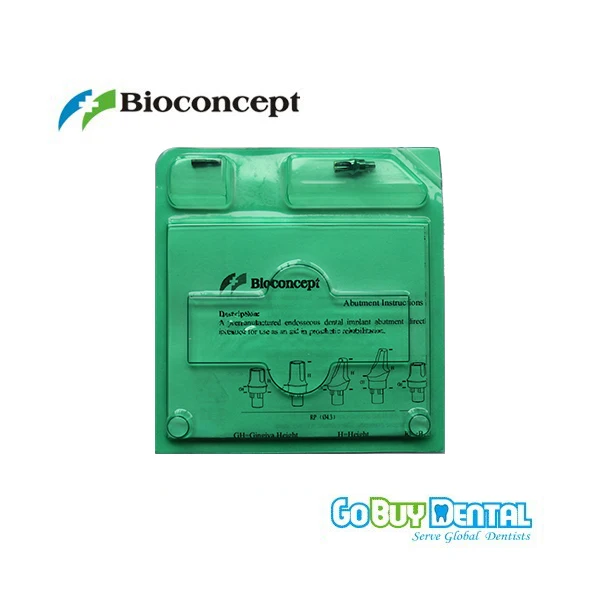 Нобелевские совместимые Biocare Заменить 15 'эстетический абутмент RP GH 3 0 мм H 9 5