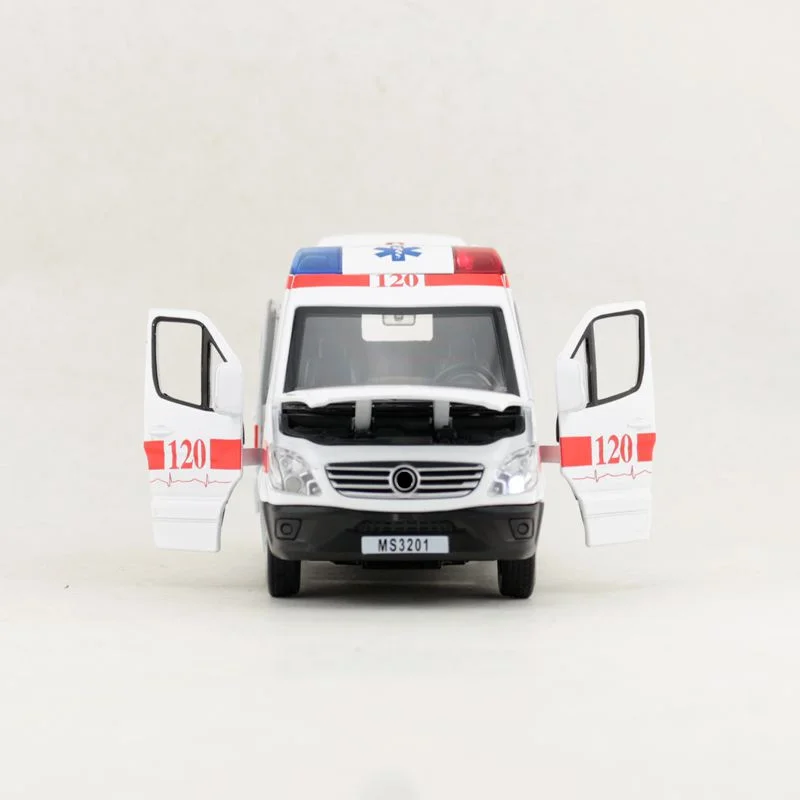 Масштаб 1:32/литая металлическая игрушка/SPRINTER MPV машина фургон/звук