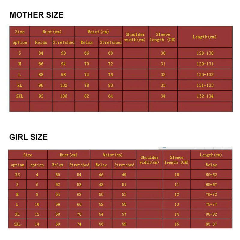 Мама и я одинаковые платья для мамы дочки одежда платье родителей детей familylook|mom