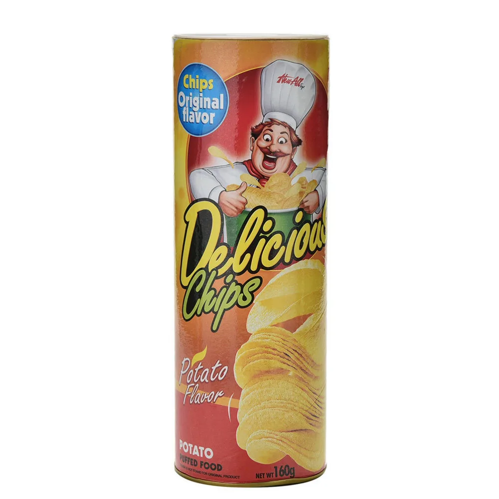 1 шт. Забавный картофельный чип может прыгать змея Смешные хитроумные игрушки