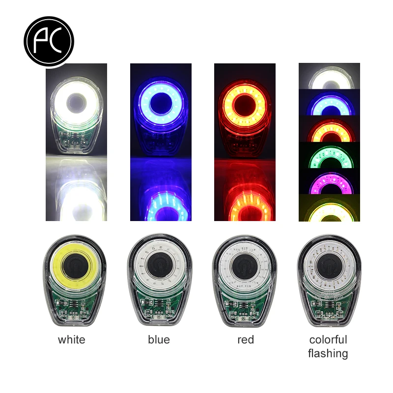 Фонарь для велосипеда PCycling COB LED задний фонарь велосипедная лампа USB
