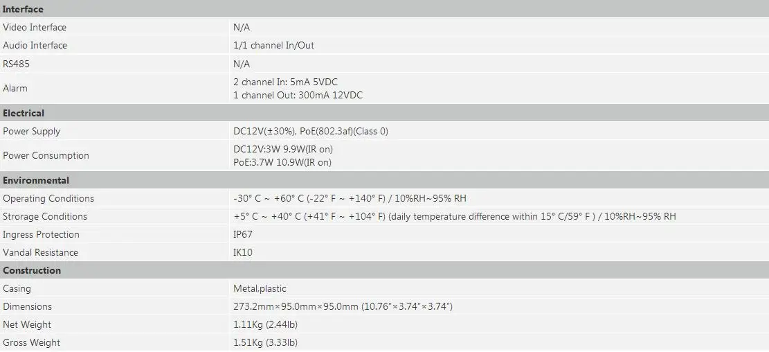Новая модель IPC-B5442E-ZE 4MP WDR IR Bullet AI сетевая камера IPC-B5442E-ZE, DHL