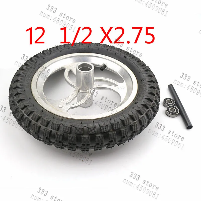 49cc мотоцикл 12 1/2x2 75 5x2 шины внутренней трубки с ступицы колеса для мини Байк шин MX350