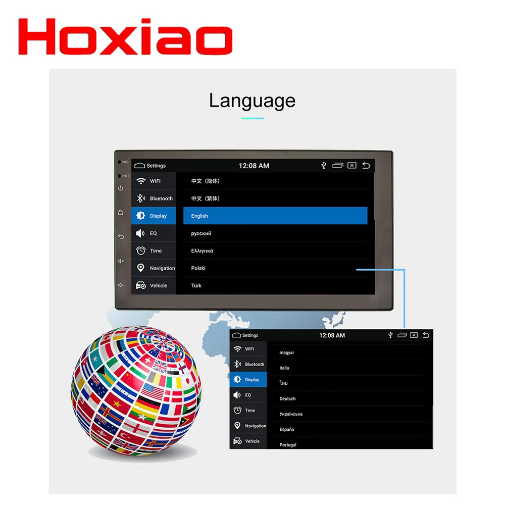 Восьмиядерный 2G + 32G Android 8 1 RDS автомобильный Радио Стерео 7 &quot2 Din Универсальный