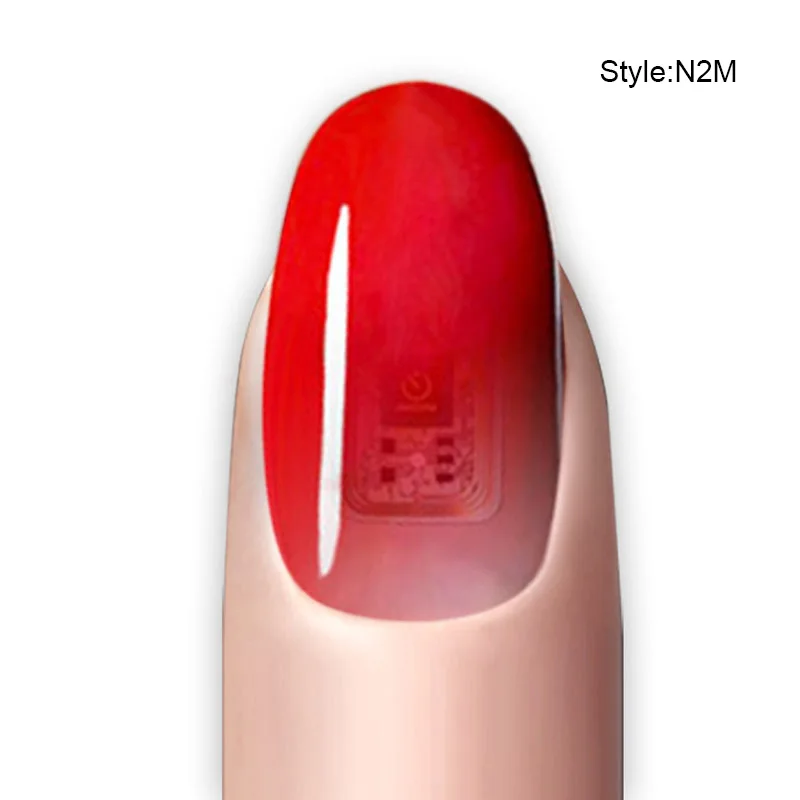 Горячая продажа носимые смарт наклейки для ногтей имитируют IC карты NFC