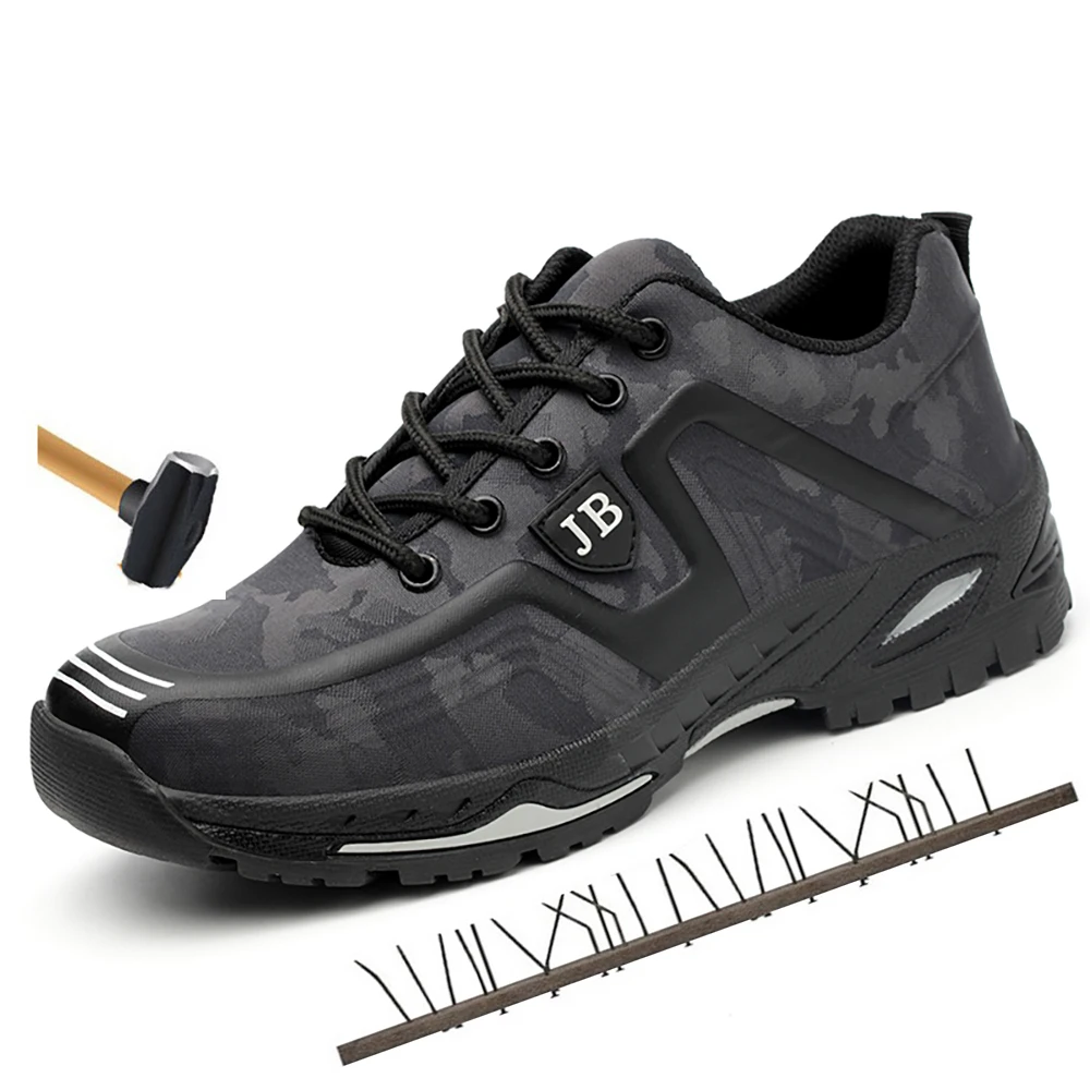 Мужские уличные водонепроницаемые защитные ботинки со стальным носком