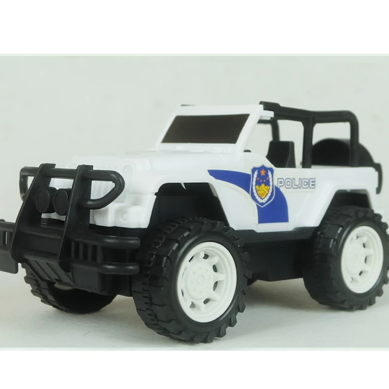 Новинка 2019 игрушечный автомобиль военная полиция красная и синяя Серия 6 стиль