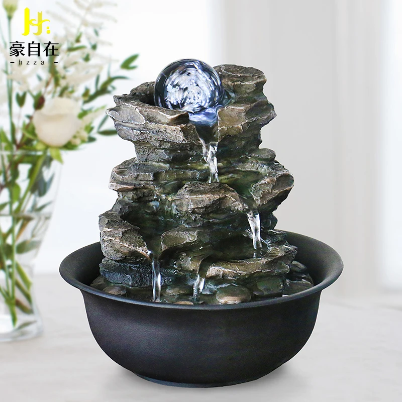 Простой рокерный фонтан для гостиной качели Поло офиса настольное украшение