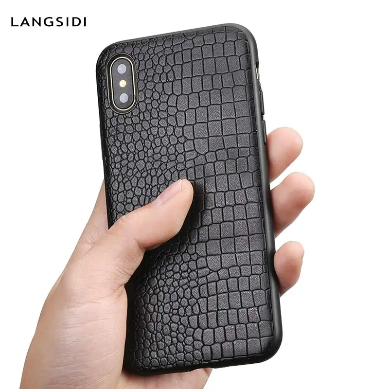 genuine leather phone case for iphone 13 pro max 12 mini 12 11 pro max x xs max xr 6 se 2020 7 plus 8 plus full protective cover free global shipping
