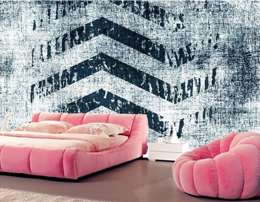 Пользовательские обои для стен 3d ретро абстрактные бар кофейня гостиная ТВ диван