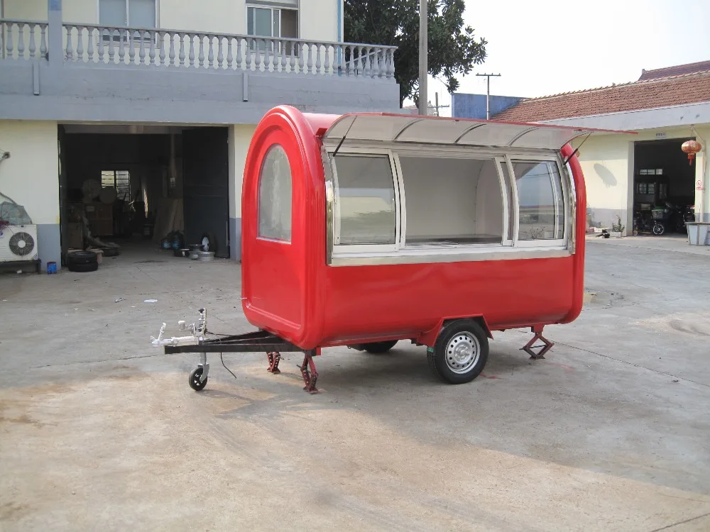 Низкая цена лучшее качество 280 см с 2 колесами longs street mobile fast food truck trailer usa|Кухонные
