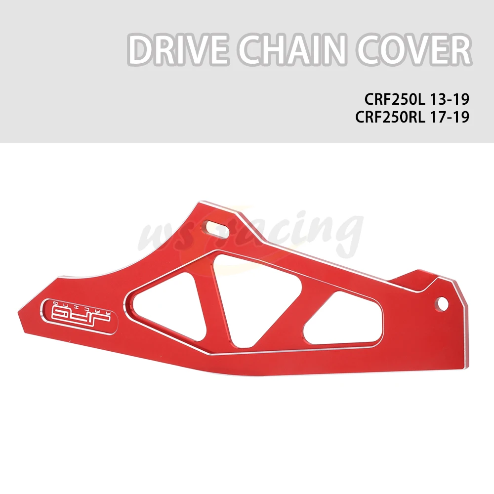 Алюминиевая крышка цепи привода мотоцикла для Honda CRF250L/M CRF250RL XR250/BAJA CRM250R/AR Yamaha Serow225