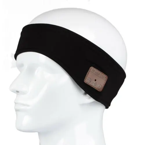 Беспроводные Bluetooth-наушники вязаная музыкальная головная повязка гарнитура с