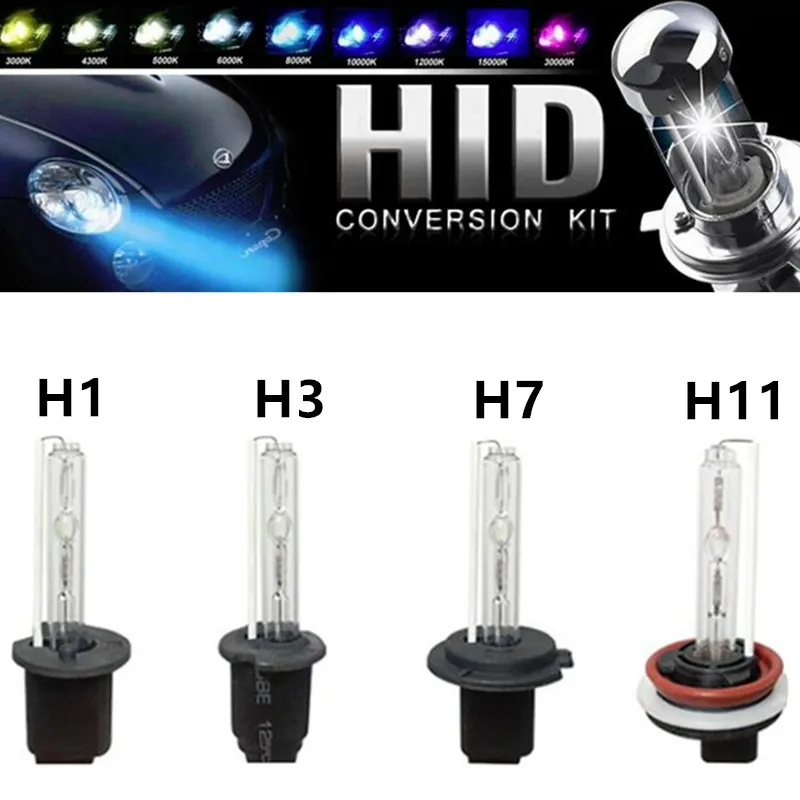

cars hid lights headlamps lens bixenon h1 h3 h7 h8 h9 h11 12v 35w 6000K xenon kit light bulb lamp car styling Headlights
