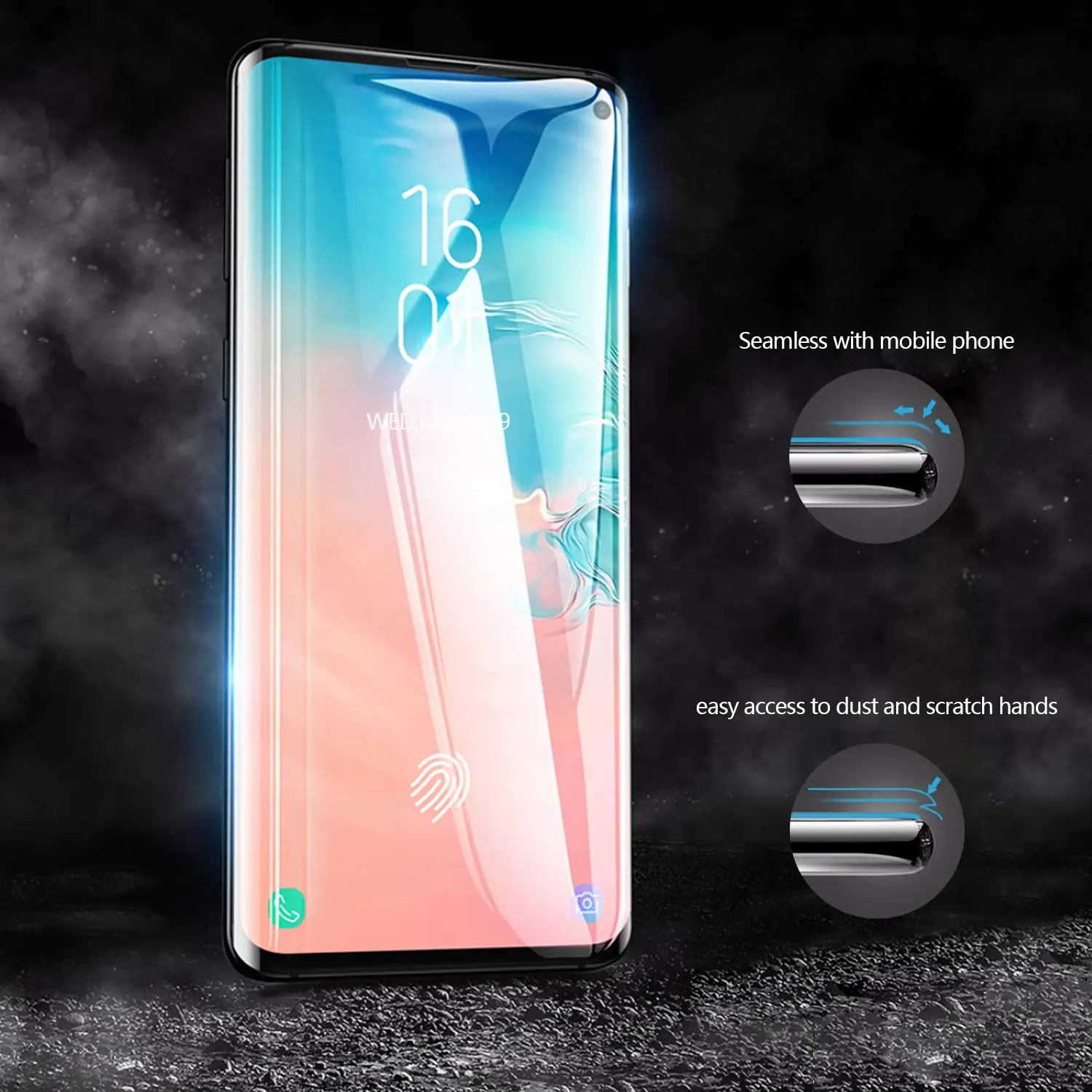 2 шт закаленное стекло для samsung Galaxy S10 Plus S10 Защитная пленка для экрана для samsung Galaxy S10e Защитная пленка для стекла чехол