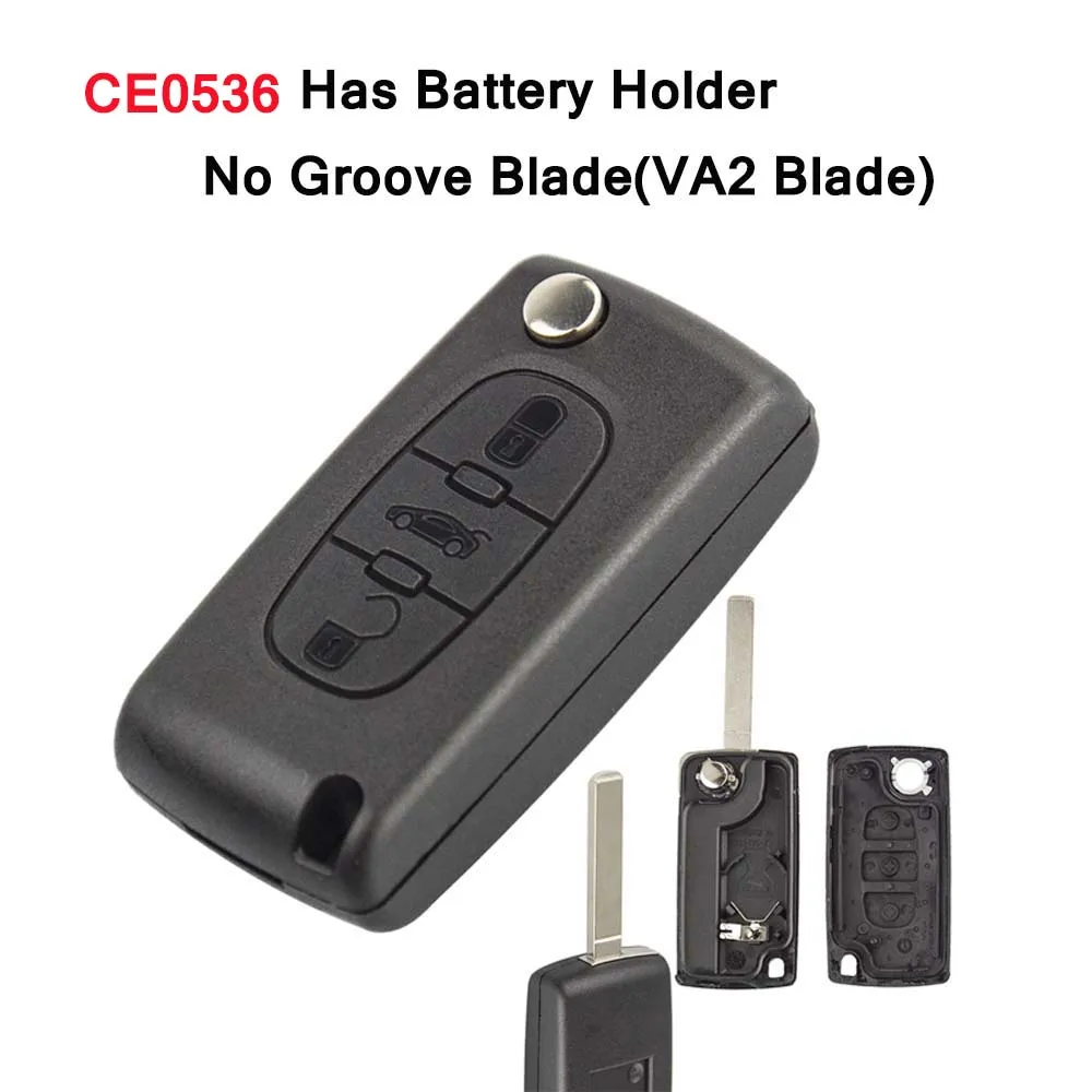 OkeyTech для Peugeot 207 307 308 407 607 807 Citroen C2 C3 C4 C5 C6 раскладной складной Автомобильный ключ