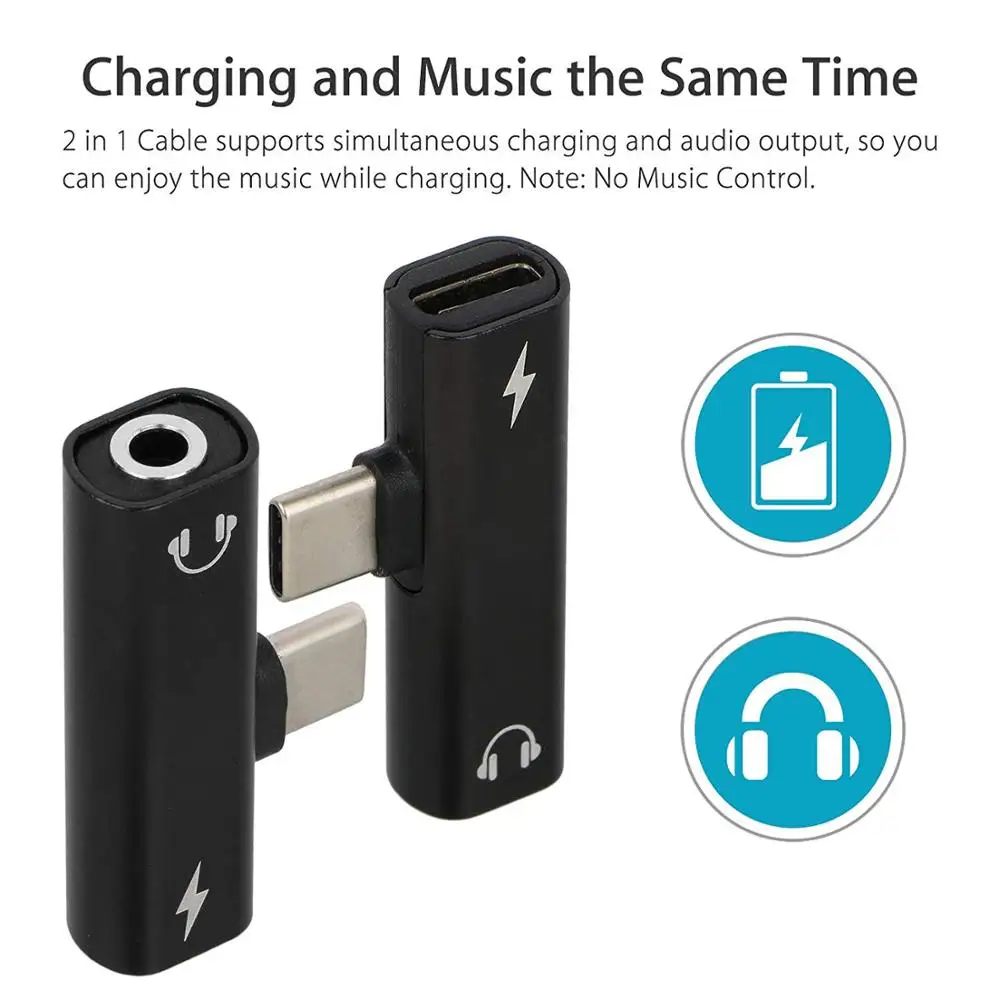 Чери USB Тип c до 3 5 мм Aux адаптер Jack наушники Adaptador аудио сплиттер зарядное