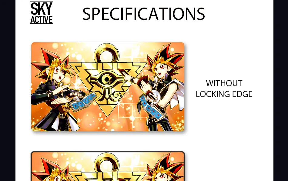 Множество вариантов плеймата-Jun& Judai Chazz& J-Yu-Gi-Oh! Игровой коврик настольный коврик для мыши YuGiOh