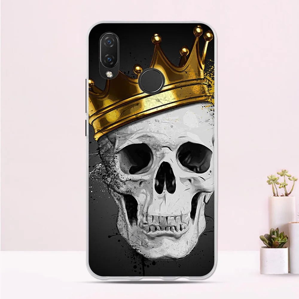 For Huawei Nova 3i Case Cover Silicone housing P Smart+ Back Protective bumper Smart Plus 6.3&quot | Мобильные телефоны и