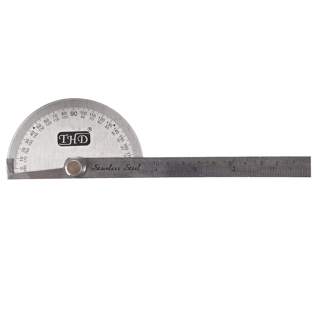 PPYY новый линейка из нержавеющей стальной транспортир 10 см|steel protractor|protractor rulerruler