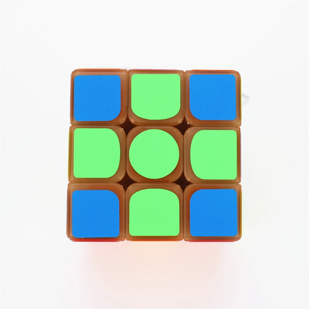 Новинка Zcube 3x3x3 профессиональный магический куб светильник Прозрачный