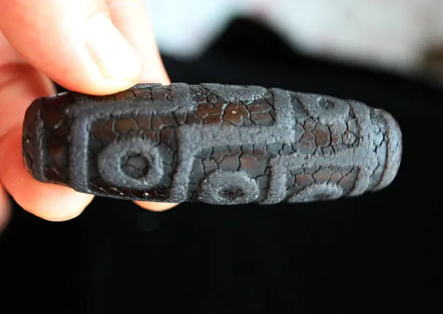 Большой 9 глазый Тибетский Агат старые бусины дзи амулет для подарка|beaded car|beaded