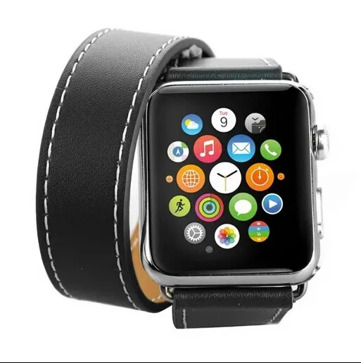 Серии 3/2/1 натуральная кожа ремешок для наручных часов Apple Watch 38 мм 40 мм 42 44 мм для наручных часов iwatch серии 5 4 кабель-браслет на запястье