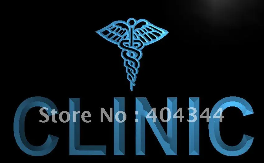 

LB239- OPEN Clinic Hospital Display NEW LED Neon Light Sign home decor crafts