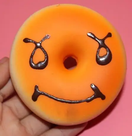 40 8 см Редкие squishy Хлеб пончики холодильник магниты. Мягкий медленно