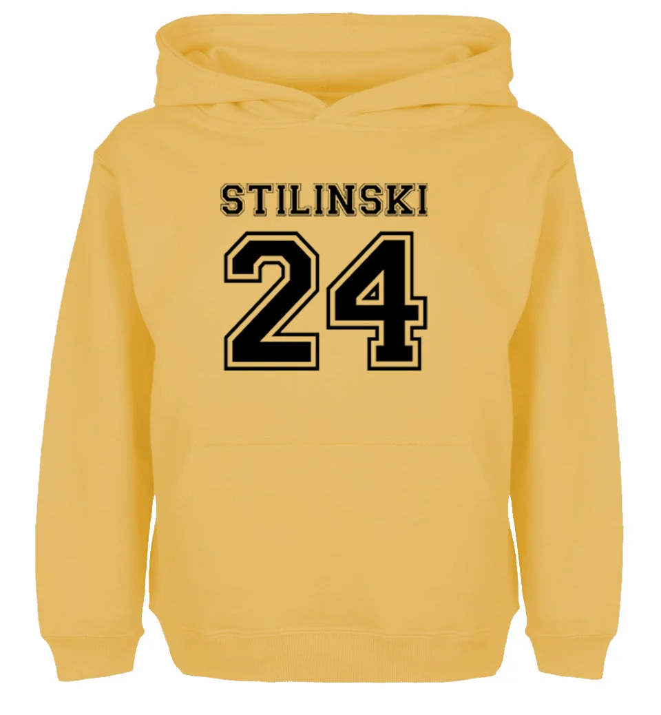 Модная толстовка унисекс Stilinski № 24 дизайнерская с капюшоном для подростков волк