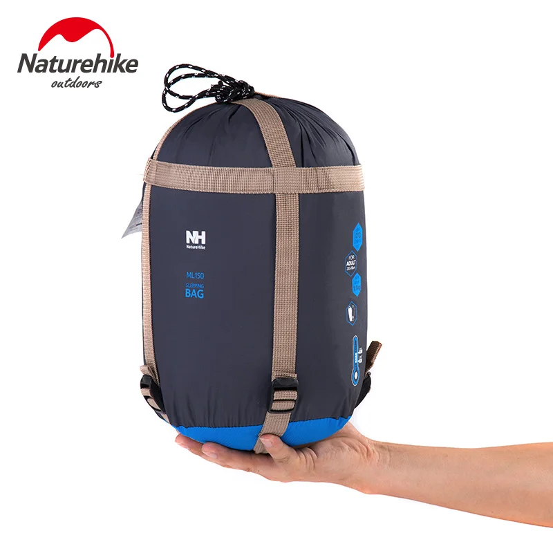 NatureHike Весна Сверхлегкий Открытый тепловой Мумия хлопка держать теплый спальный