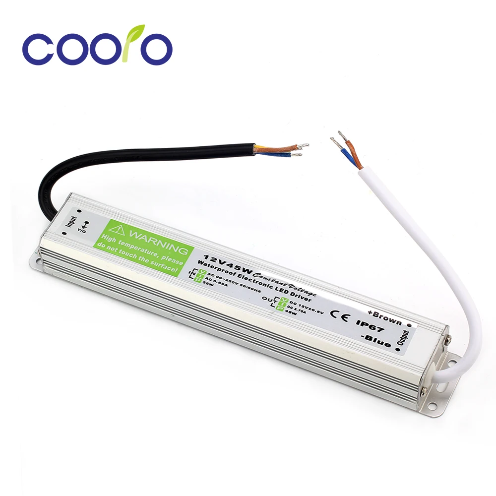 DC 12 V светодиодные полосы освещения мощностью 45 Вт Водонепроницаемый ip67