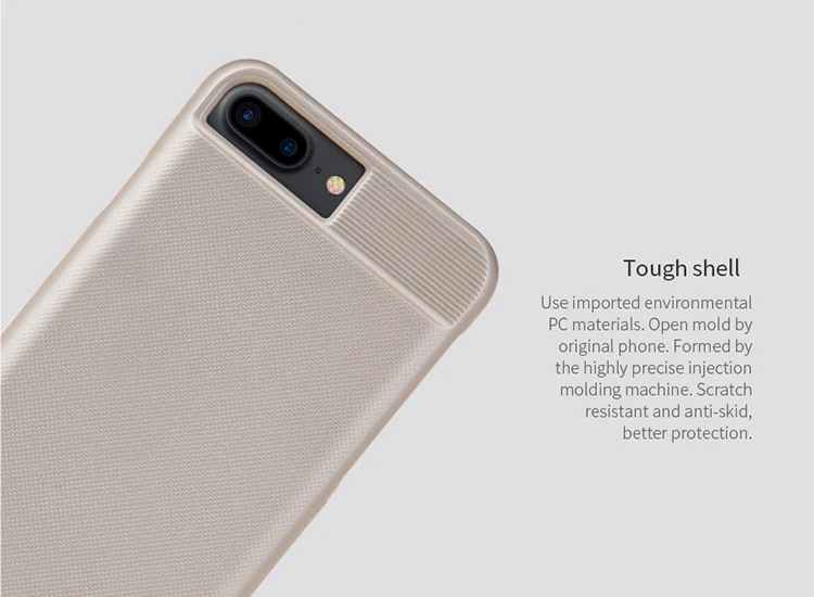 Nillkin Qi Беспроводное зарядное устройство приемник чехол для iPhone 7 Plus 5,5 дюйма мощность зарядки передатчик задняя крышка оболочки
