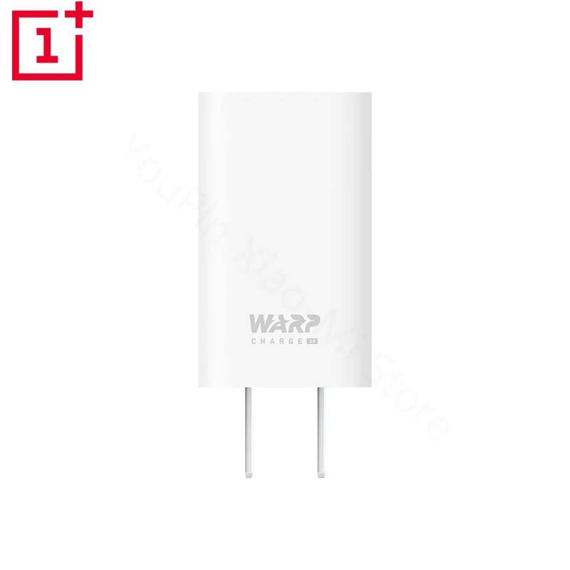 Оригинальное зарядное устройство OnePlus 30 Вт Warp Charger 7Pro 5 В/4A Быстрая зарядка USB