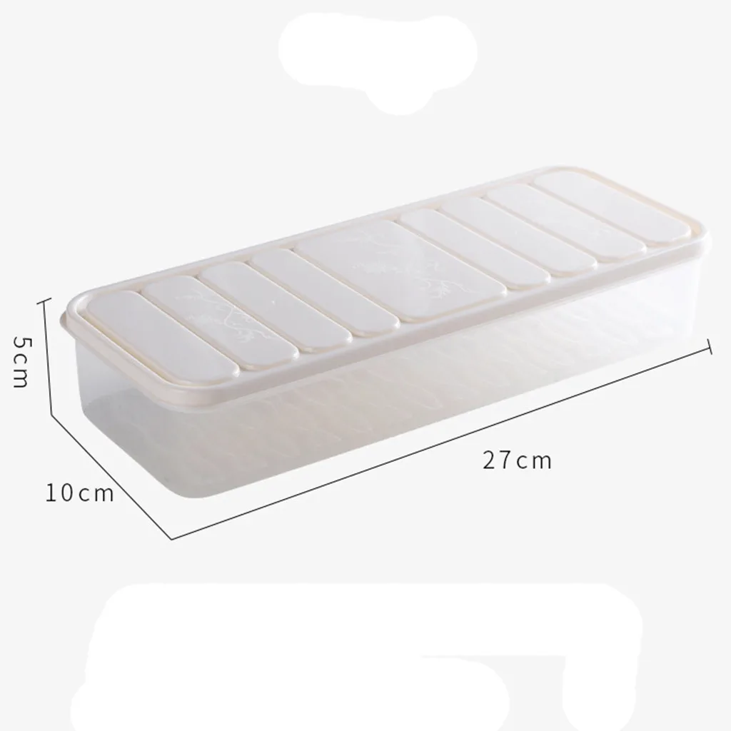 Контейнер для хранения в холодильнике 1 шт. прямоугольная коробка овощей мяса