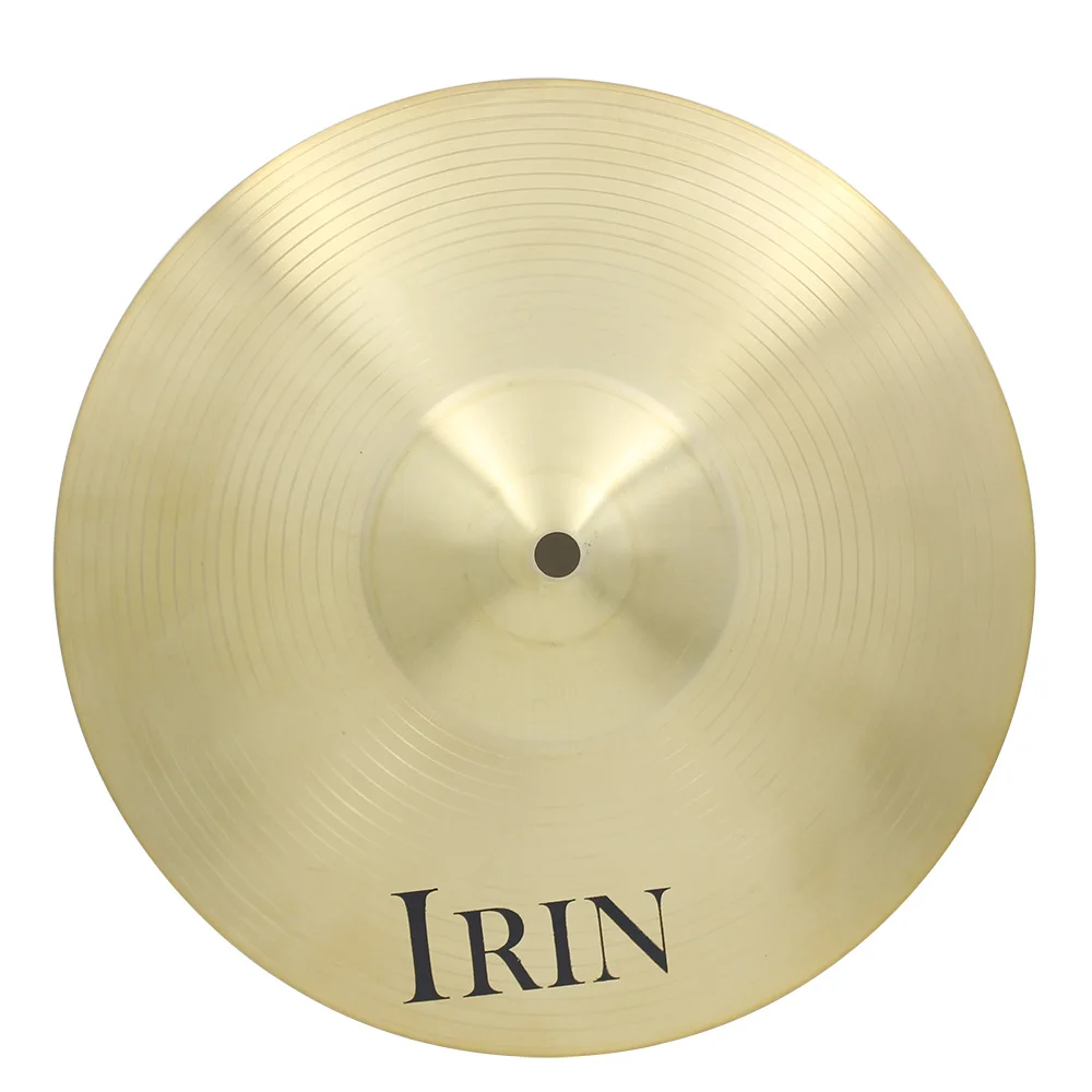 

IRIN 16 Inch Durable Brass Alloy Crash Ride Hi-Hat Cymbal for Drum Set