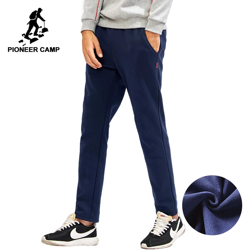 Новинка однотонная Толстая стандартная Мужская брендовая одежда Pioneer Camp Прямая