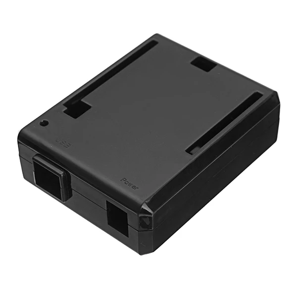 Черный ABS пластиковый корпус защитный чехол для Arduino UNO R3 плата Совместимость USB