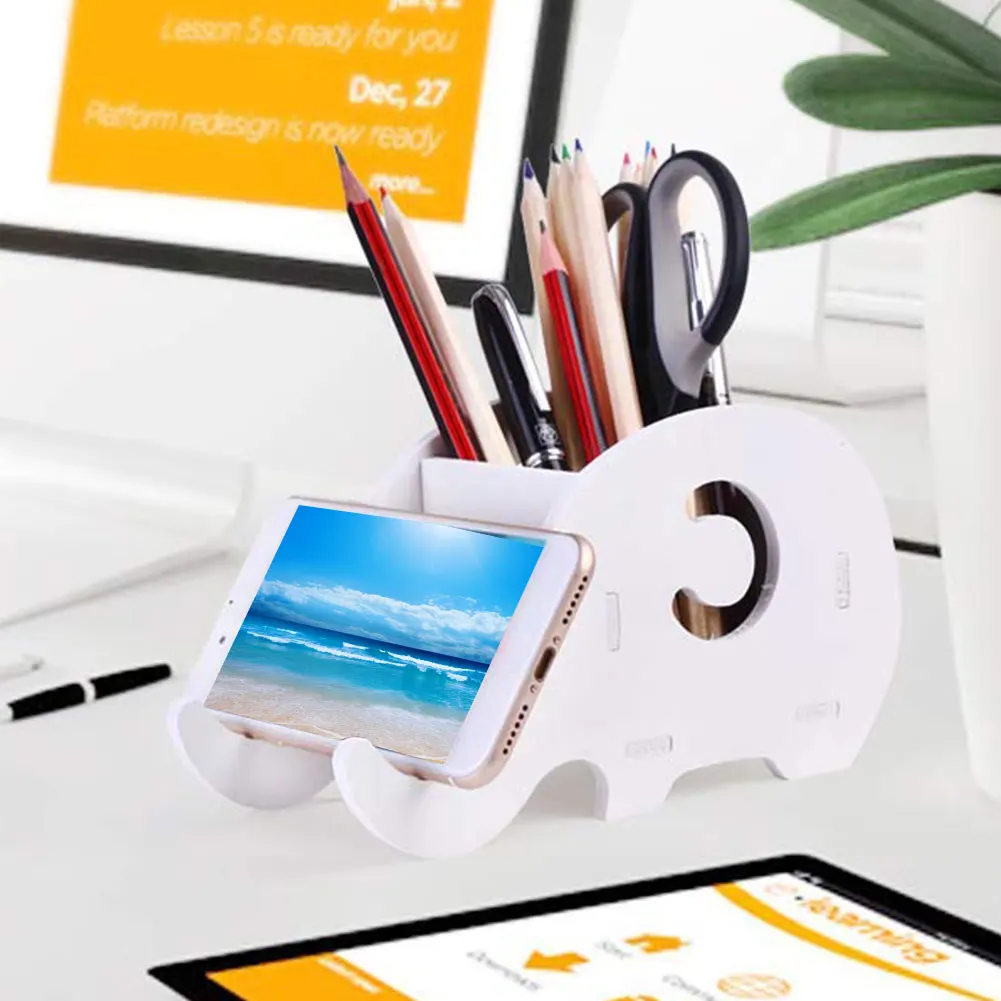 Канцелярские самодельный ящик для хранения милый пенал ручек практичный в форме